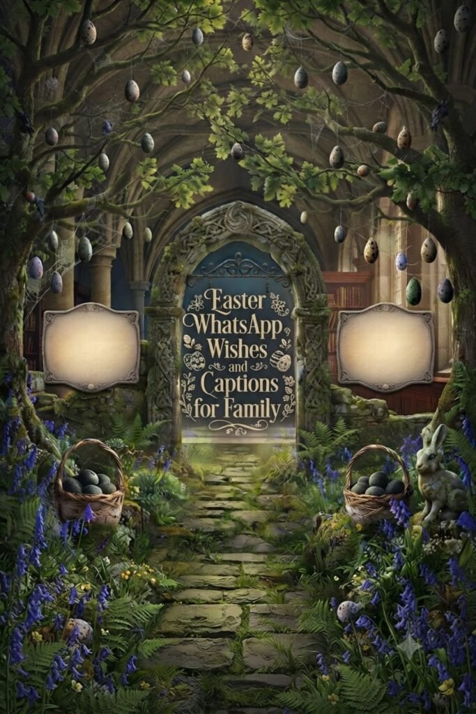 Easter WhatsApp Wishes and Captions for Family