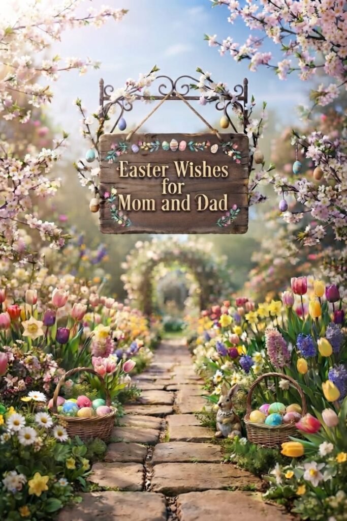 Easter Wishes for Mom and Dad