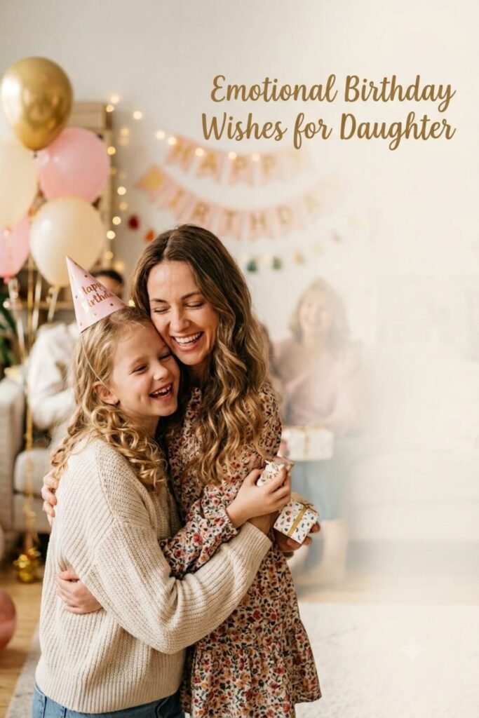 Emotional Birthday Wishes for Daughter