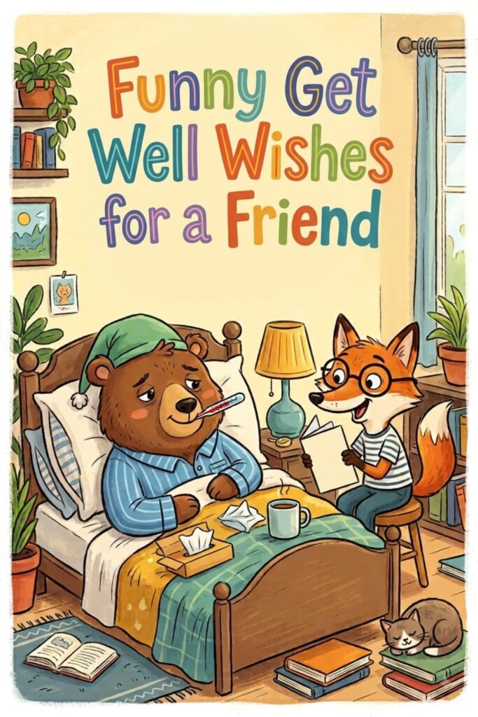 Funny Get Well Wishes for a Friend