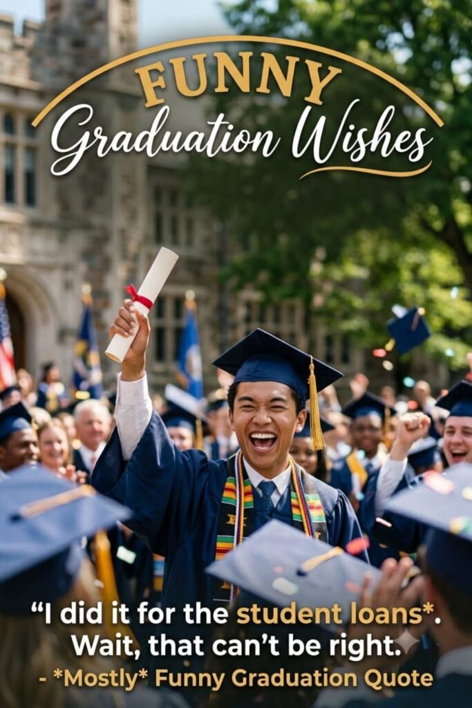 Funny Graduation Wishes