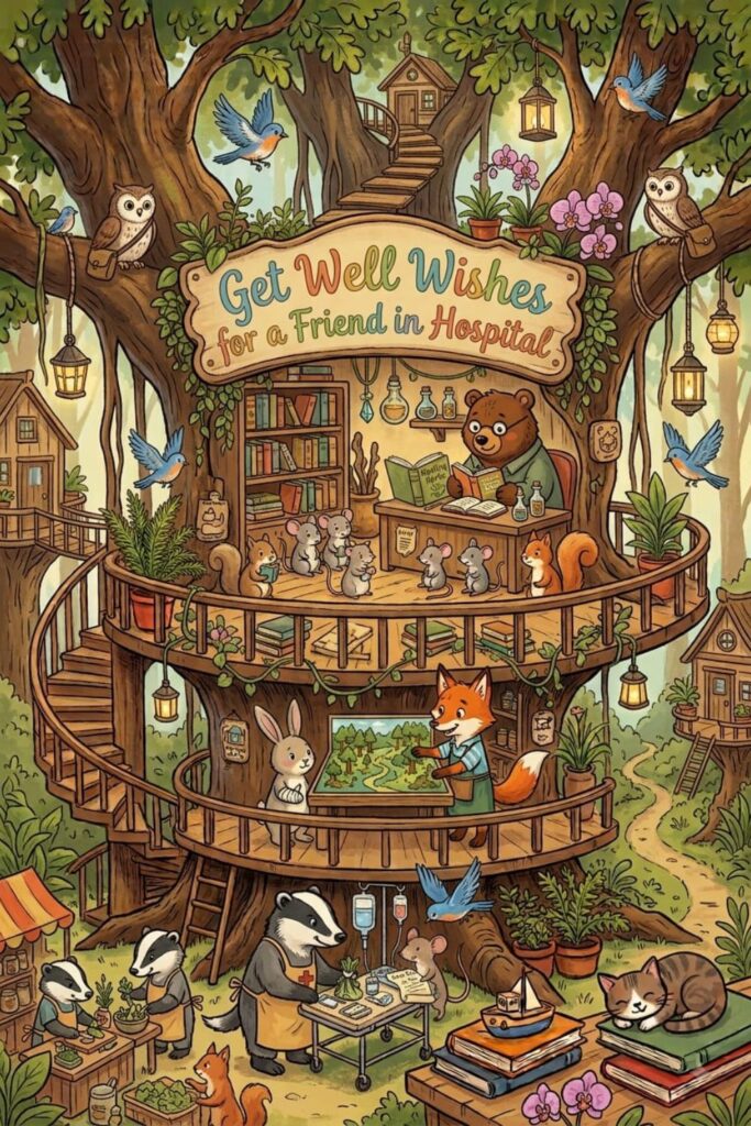 Get Well Wishes for a Friend in Hospital