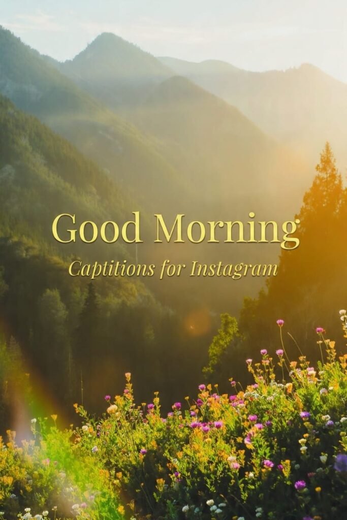 Good Morning Captions for Instagram