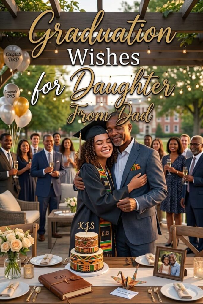 Graduation Wishes for Daughter from Dad