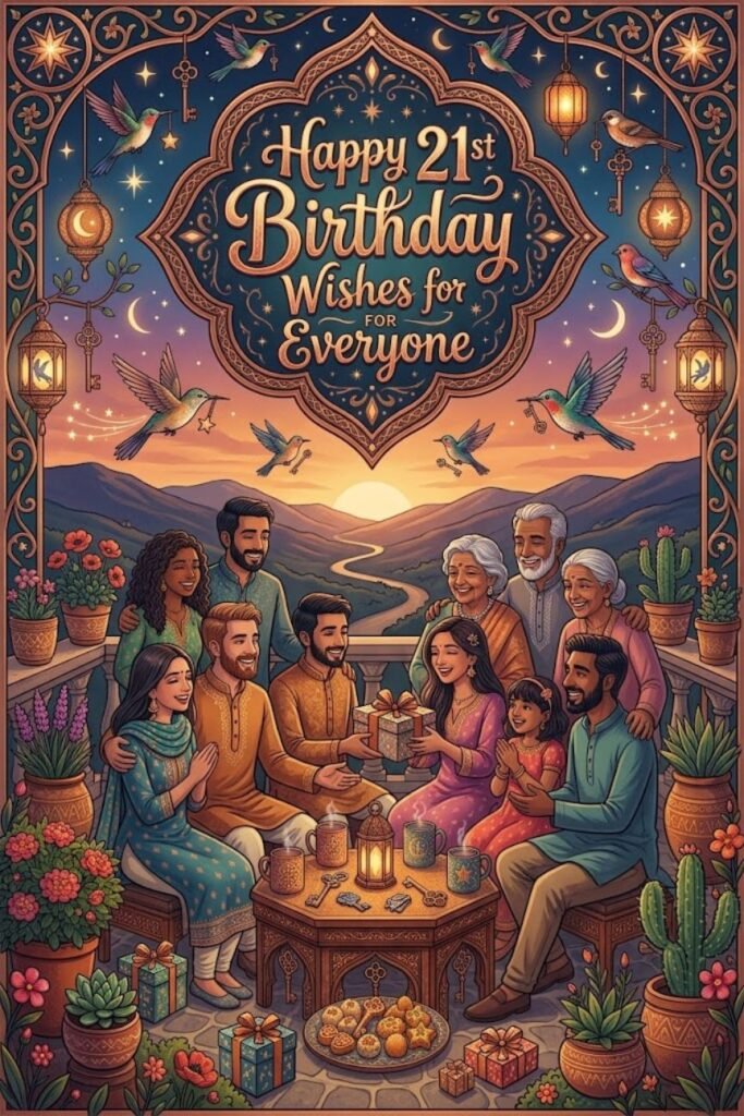 heartfelt 21st birthday messages