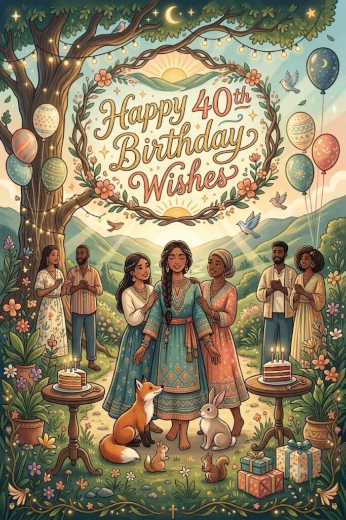 Happy 40th Birthday Wishes