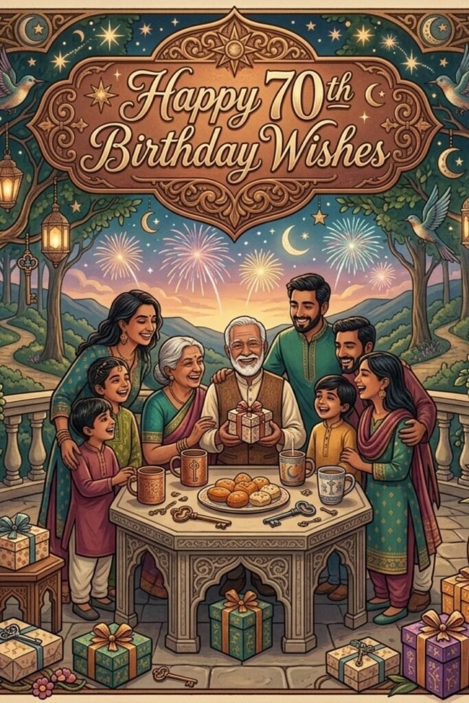 Happy 70th Birthday Wishes