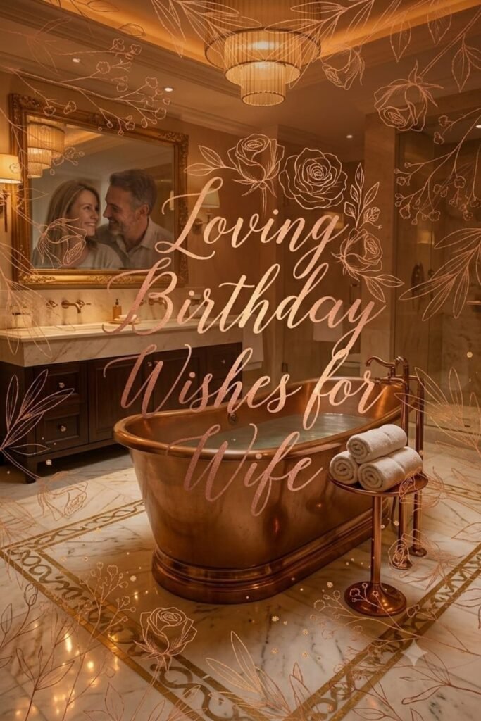 Loving Birthday Wishes for Wife