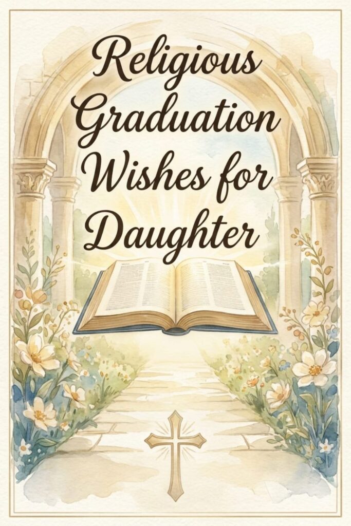 Religious Graduation Wishes for Daughter