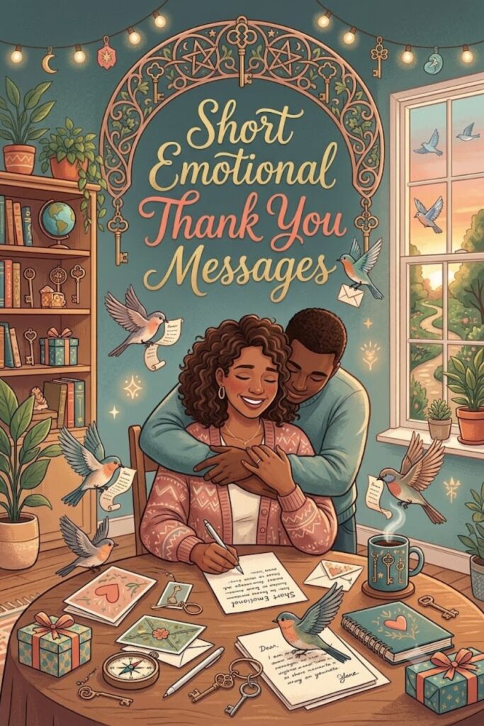 Short Emotional Thank You Messages