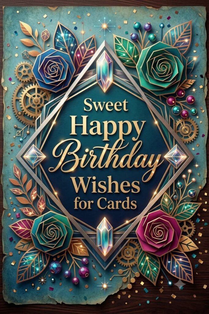 Sweet Happy Birthday Wishes for Cards