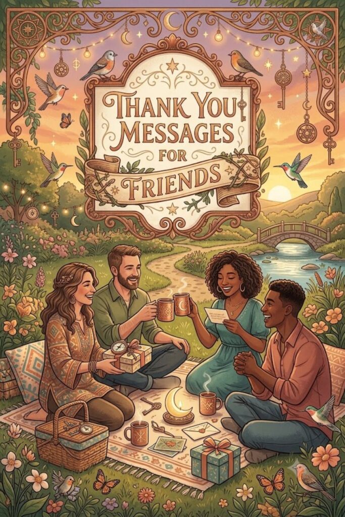 Thank You Messages for Friends