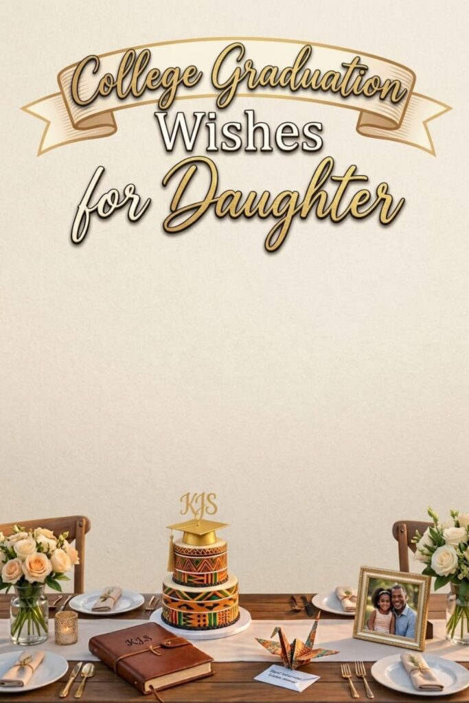College Graduation Wishes for Daughter