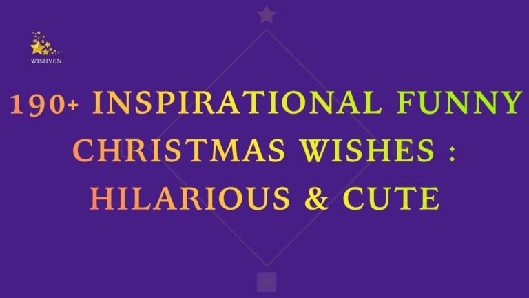 190+ Inspirational Funny Christmas Wishes Hilarious & Cute