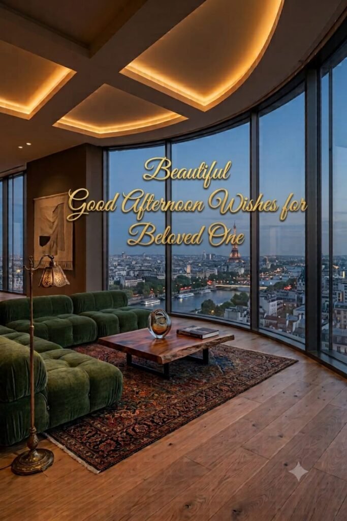 Beautiful Good Afternoon Wishes for Beloved One