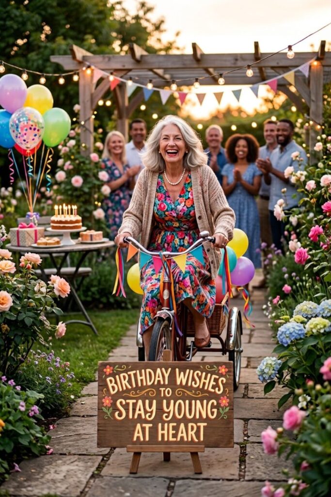 Birthday Wishes to Stay Young at Heart
