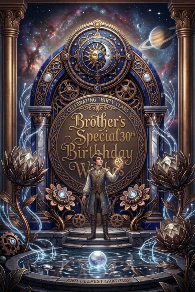 Brother’s Special 30th Birthday Wishes