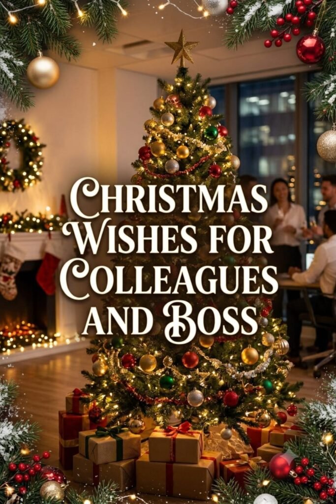 Christmas Wishes for Colleagues and Boss