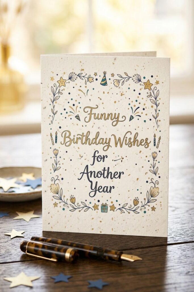 Funny Birthday Wishes for Another Year