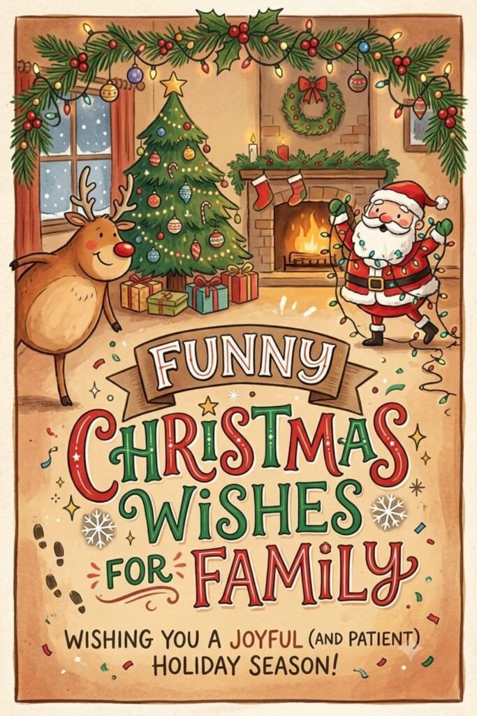 Funny Christmas Wishes for Friends