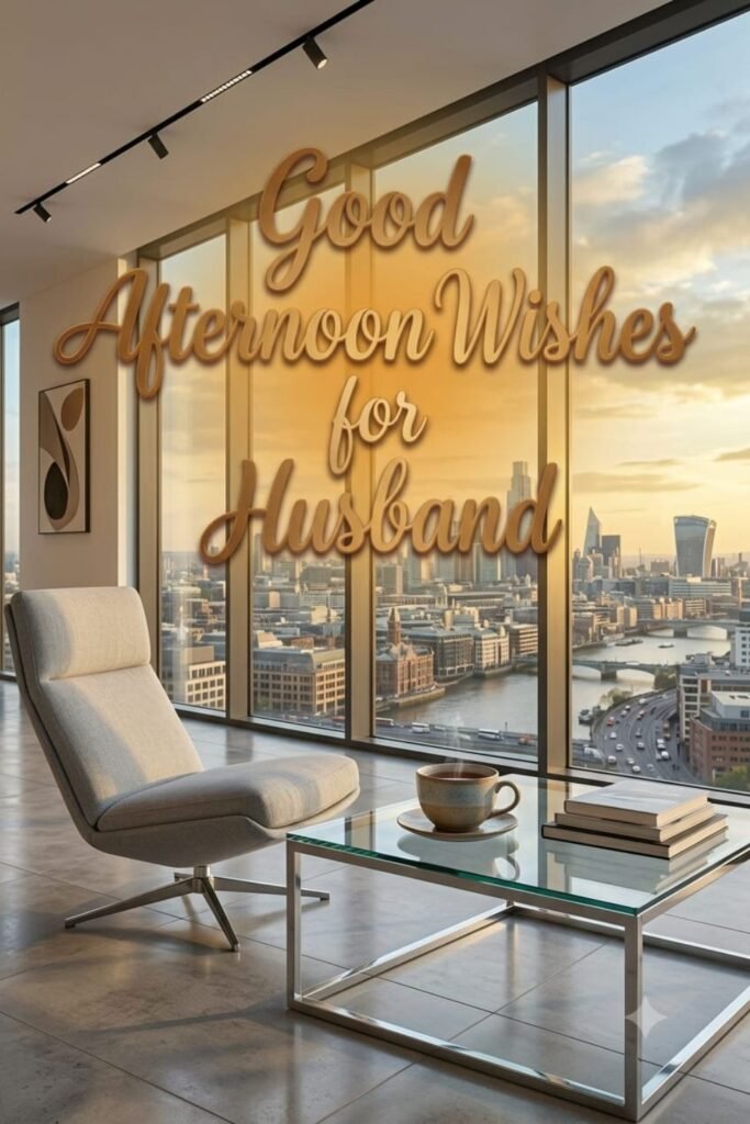 Good Afternoon Wishes for Husband