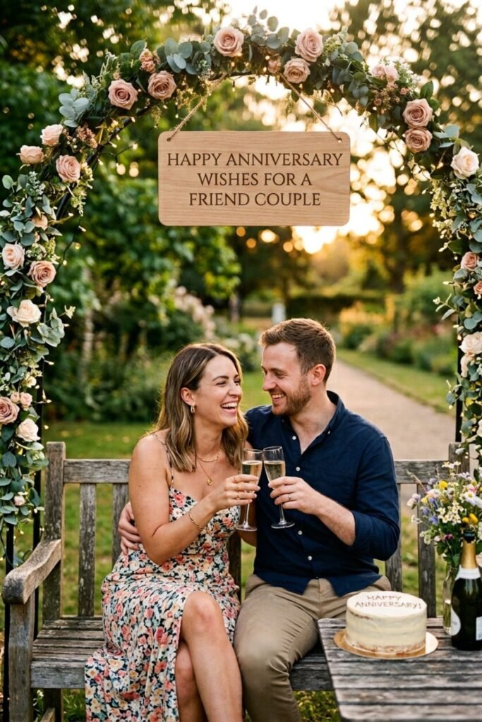 Happy Anniversary Wishes for a Friend Couple