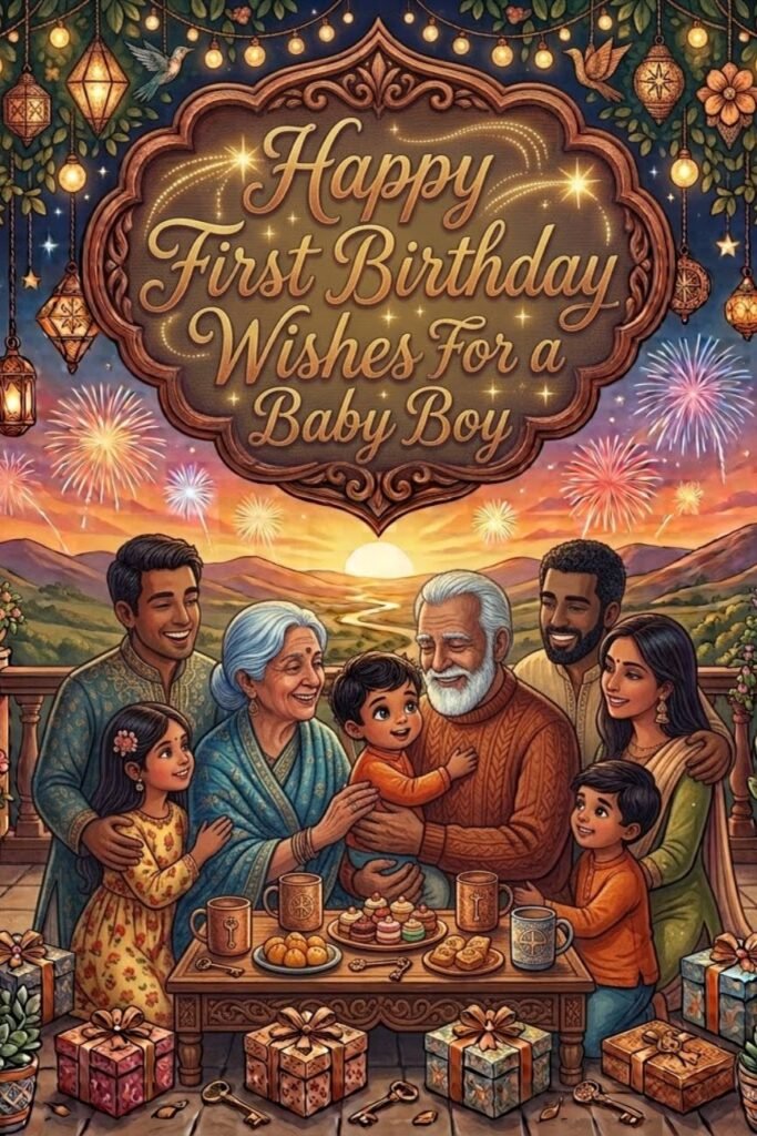 1st birthday quotes for baby boy