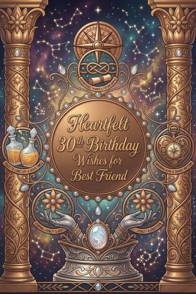 Heartfelt 30th Birthday Wishes for Best Friend
