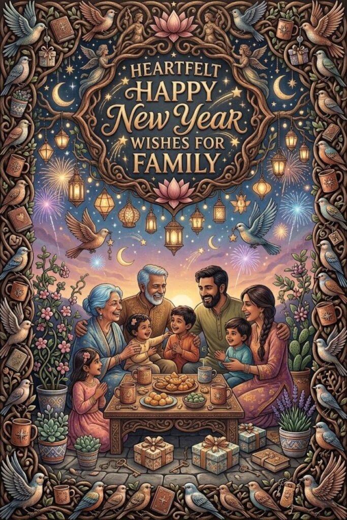 happy new year messages for family
