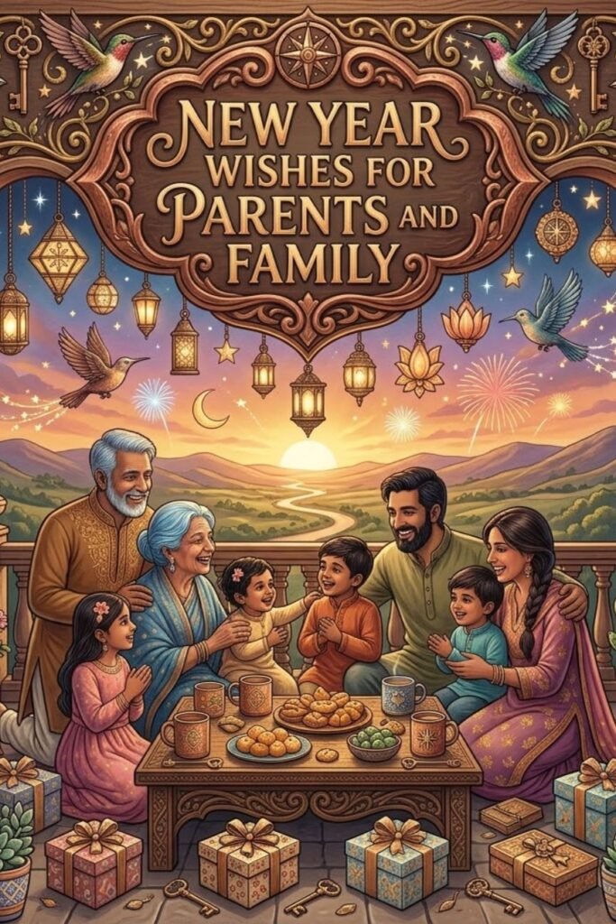 family happy new year wishes