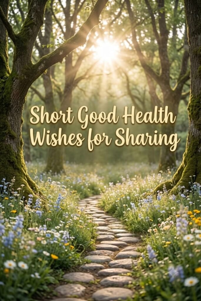 Short Good Health Wishes for Sharing