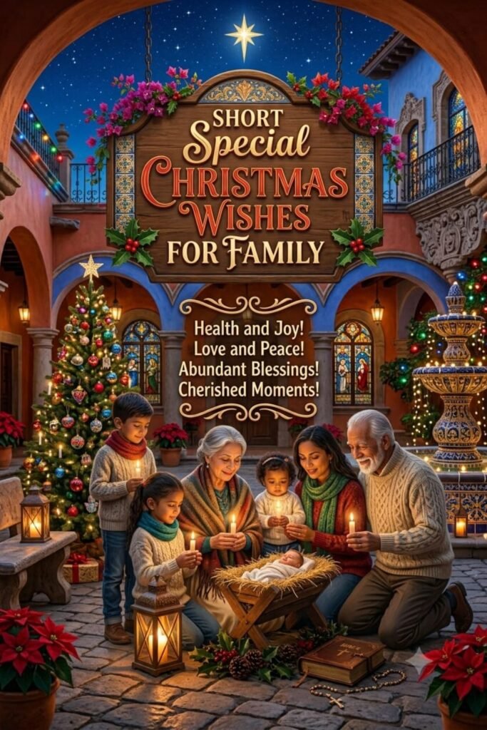 Short Special Christmas Wishes for Family