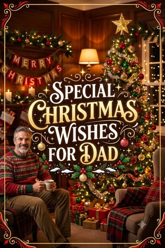 Special Christmas Wishes for Dad
