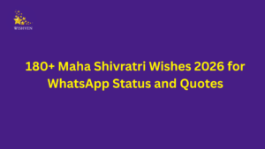 180+ Maha Shivratri Wishes 2026 for WhatsApp Status and Quotes
