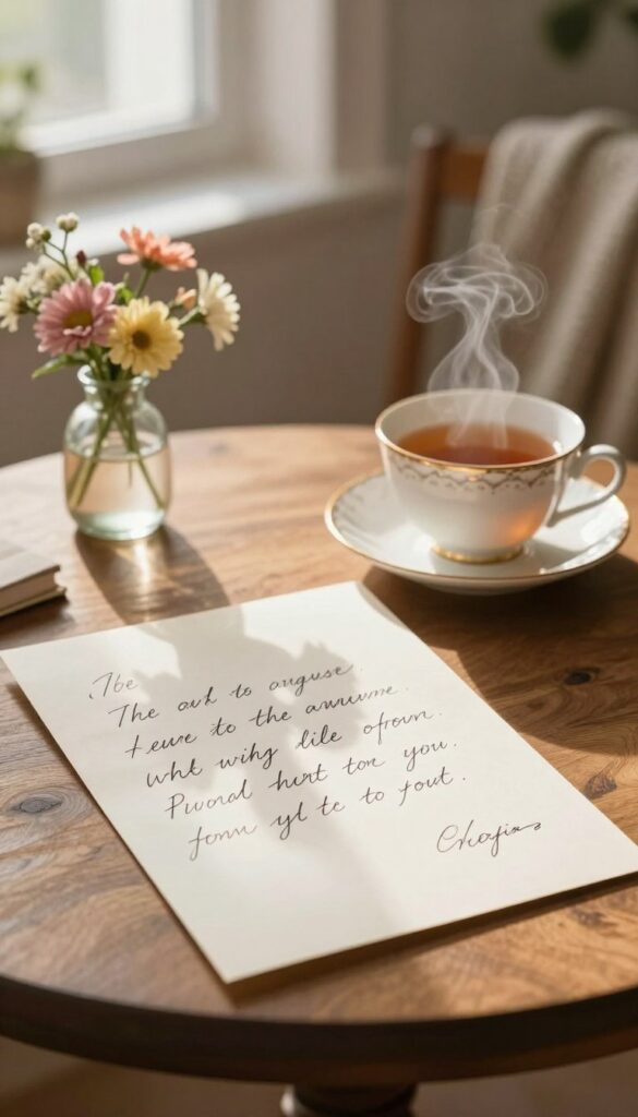 A longer apology drafted carefully after a broken promise